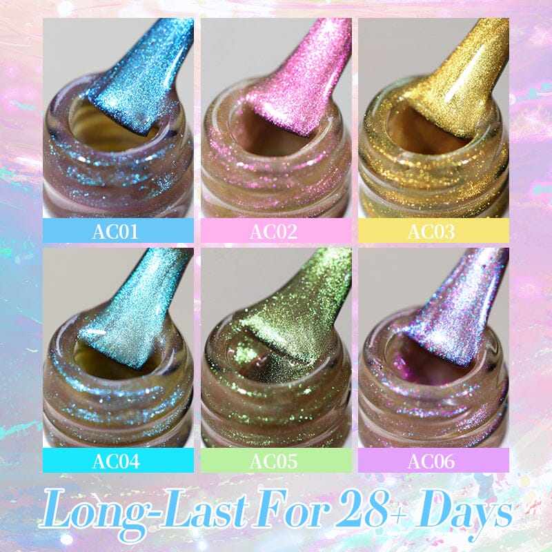 Auroras Cat Magnetic Gel Polish MY92 Angel Tears 10ml Gel Nail Polish BORN PRETTY 