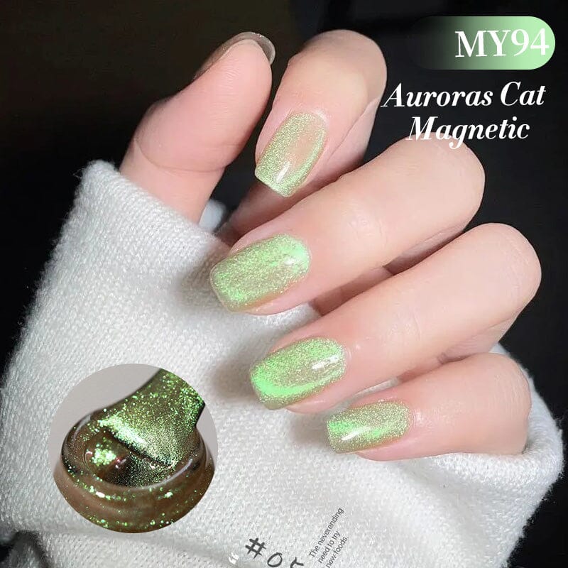 Auroras Cat Magnetic Gel Polish MY94 Angel Tears 10ml Gel Nail Polish BORN PRETTY 