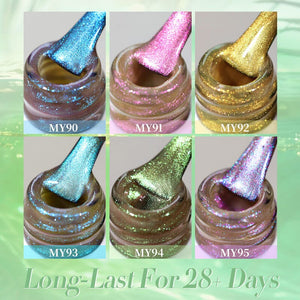 Auroras Cat Magnetic Gel Polish MY94 Angel Tears 10ml Gel Nail Polish BORN PRETTY 