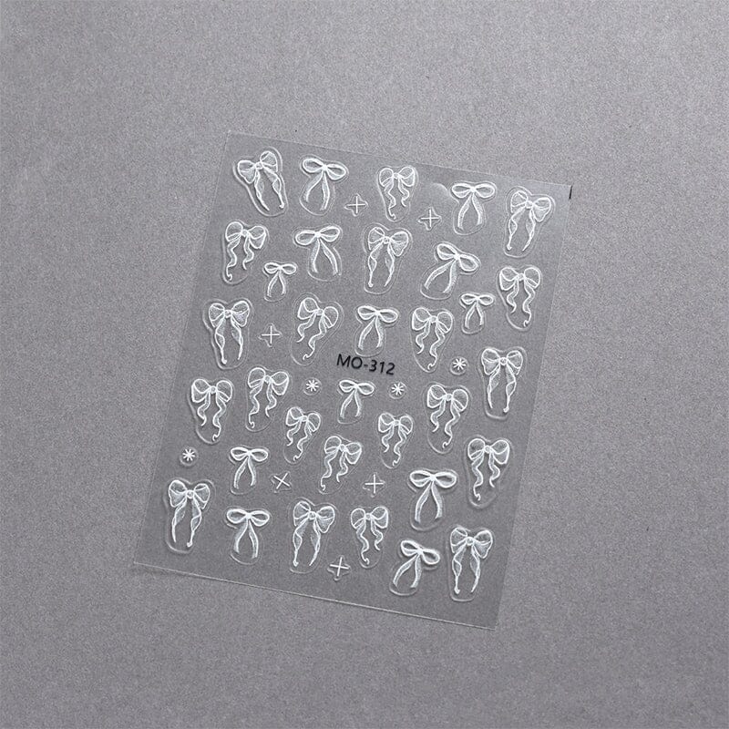 Bowknot 3D Nail Sticker MO-313 Nail Art No Brand 