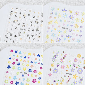 Bowknot 3D Nail Sticker MO-313 Nail Art No Brand 