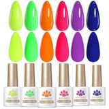 6 Colors Gel Polish S35 Cyber City 7ml Gel Nail Polish BORN PRETTY 