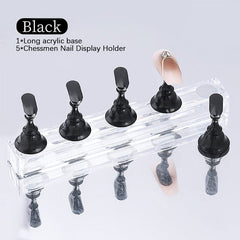 5pcs Set Magnetic Nail Holder Tools & Accessories No Brand Black 