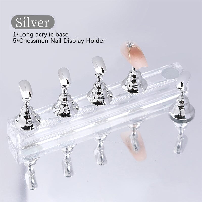 Silver Magnet Nail Holder Set Tools & Accessories No Brand 