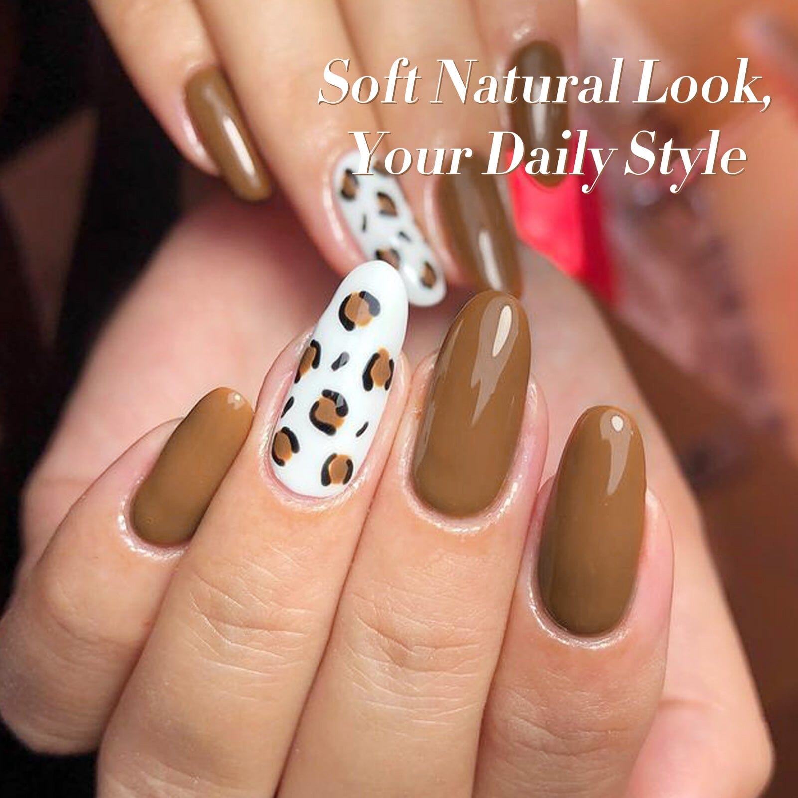 Hema-Free Brown Color Gel Polish #44 15ml Gel Nail Polish BORN PRETTY 