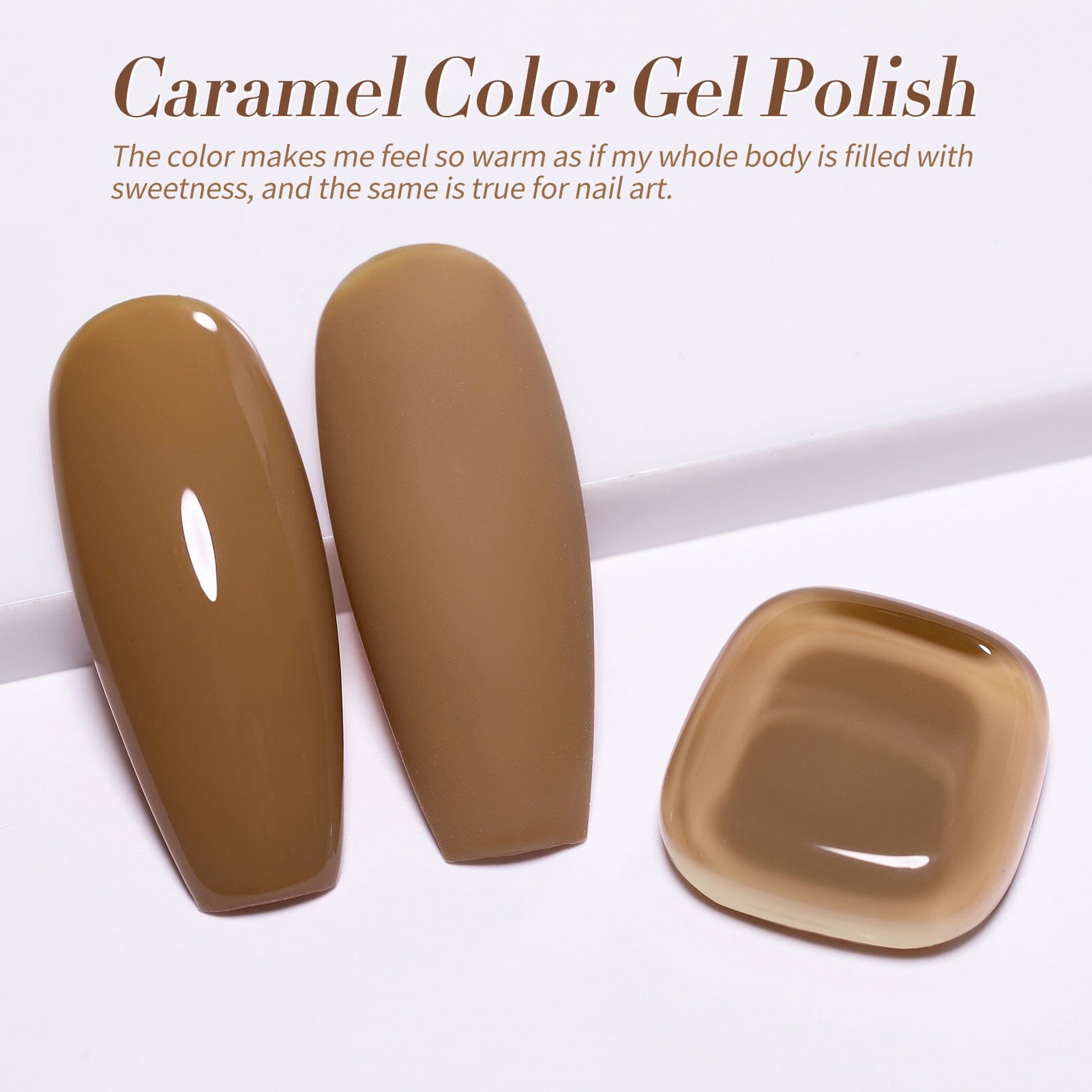 Hema-Free Brown Color Gel Polish #44 15ml Gel Nail Polish BORN PRETTY 
