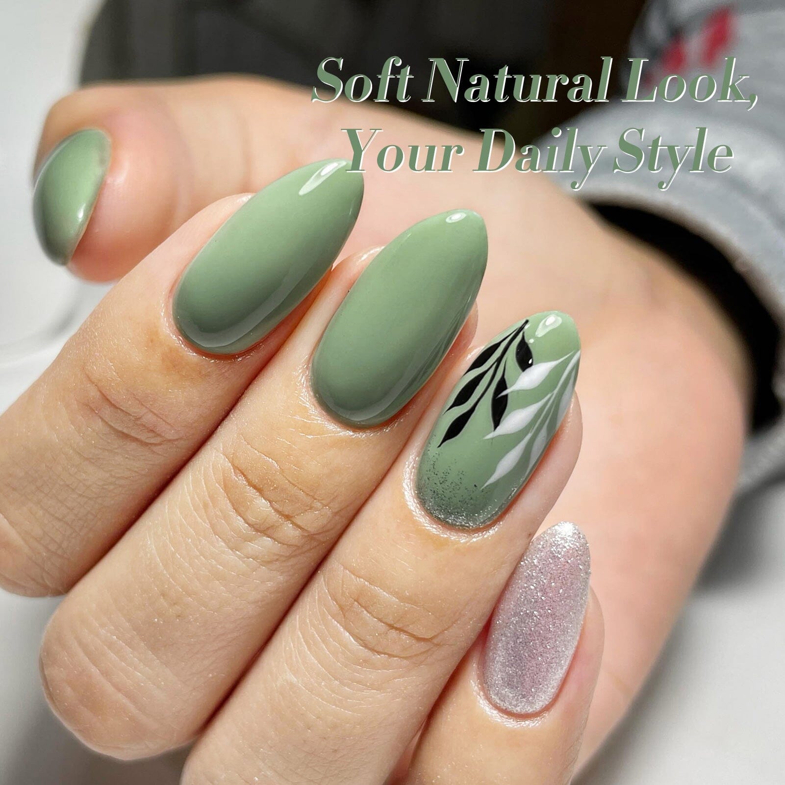 Oliver Green Hema-Free Color Gel Polish #30 15ml Gel Nail Polish BORN PRETTY 