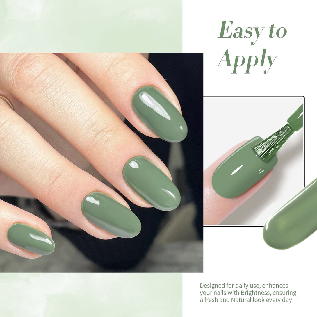Oliver Green Hema-Free Color Gel Polish #30 15ml Gel Nail Polish BORN PRETTY 