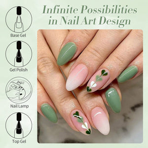 Oliver Green Hema-Free Color Gel Polish #30 15ml Gel Nail Polish BORN PRETTY 