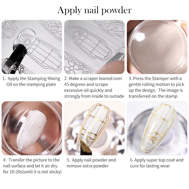 BORN PRETTY Stamping Mixing Oil 10ml Stamping Nail BORN PRETTY 