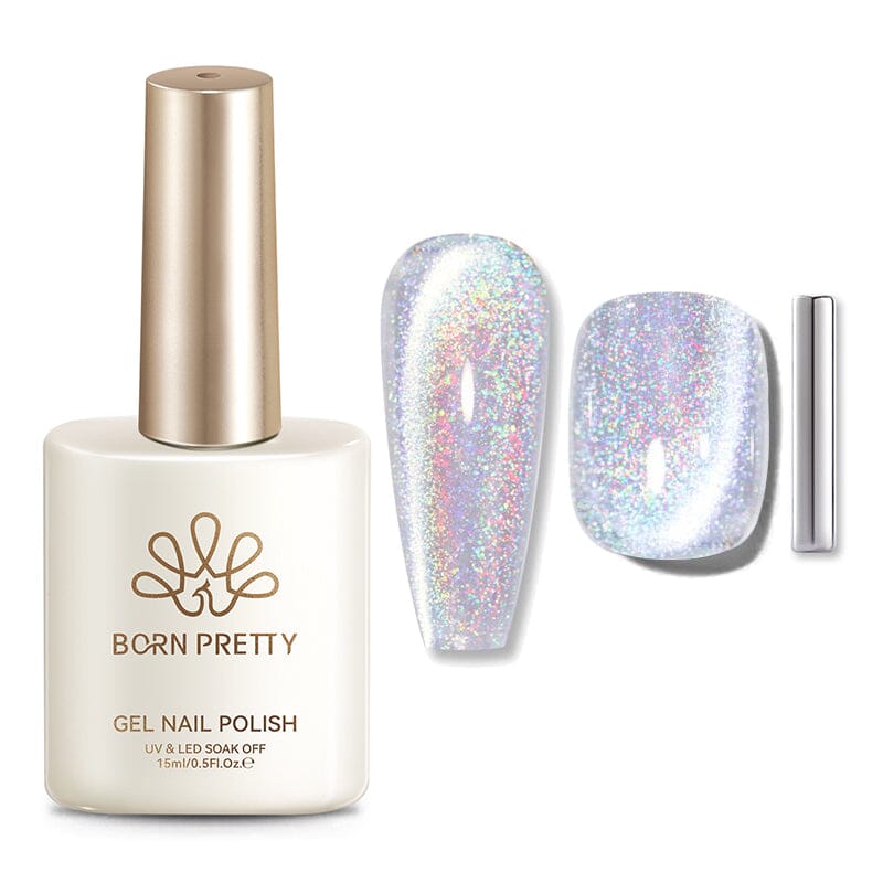 Cat Magnetic Gel MY85 Morning Light 15ml Gel Nail Polish BORN PRETTY 