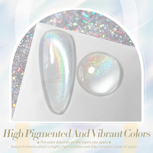 Cat Magnetic Gel MY85 Morning Light 15ml Gel Nail Polish BORN PRETTY 