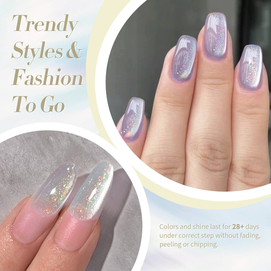 Iridescent Ceramic Cat Magnetic Gel Polish 15ml Gel Nail Polish BORN PRETTY 