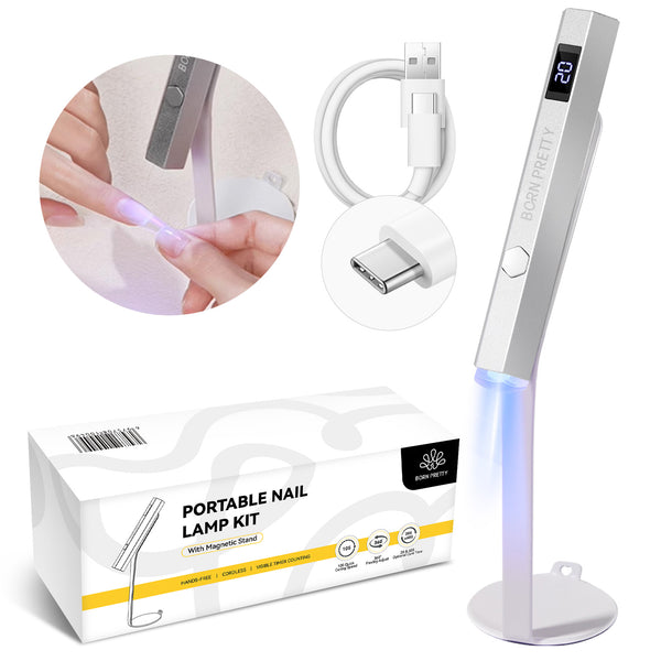 [US ONLY] Silver Handheld Portable UV Lamp 3W