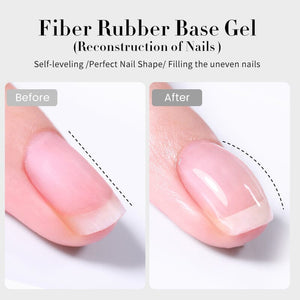 Fiber Rubber Base Gel 150g Base & Top Coat UR SUGAR 
