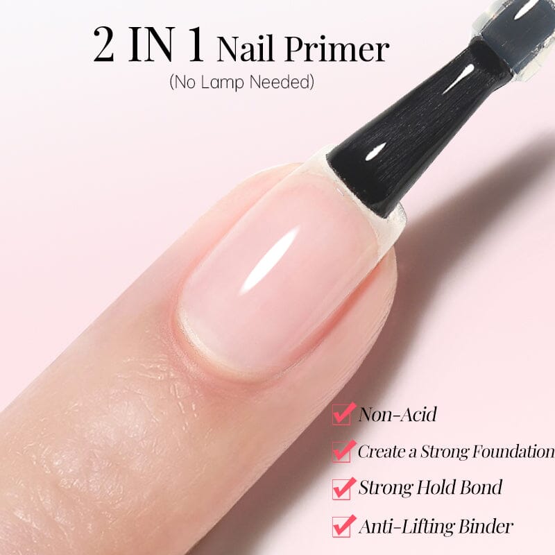 2 in 1 Nail Primer 15ml Clearance UR SUGAR 