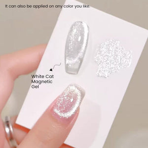 White Cat Magnetic Gel 15ml Gel Nail Polish UR SUGAR 