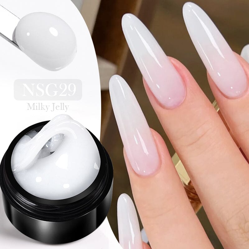 Jelly Non Stick Hand Extension Gel NSG29 15ml Extension Nail Gel BORN PRETTY 