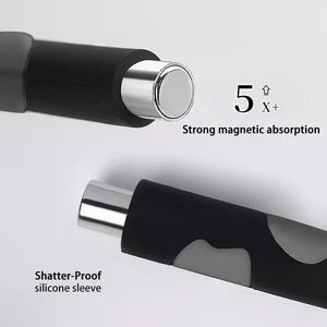 Cylindrical Magnetic Stick Cute Cat Paw Handle Black Tools & Accessories No Brand 