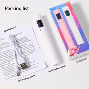 Handheld Mini Nail Lamp Tools & Accessories No Brand 