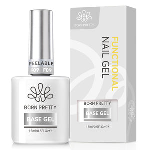 Peelable Base Gel 15ml Gel Nail Polish BORN PRETTY 