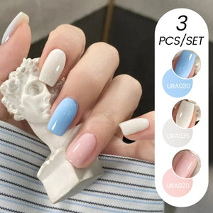 3pcs Color Gel Set 15ml Gel Nail Polish UR SUGAR 15 