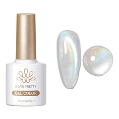 Rainbow Cat Magnetic Gel MY85 Morning Light 10ml Gel Nail Polish BORN PRETTY 