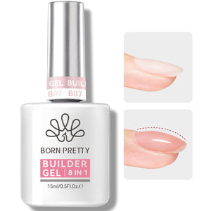 8 in 1 Builder Gel BG07 15ml Gel Nail Polish BORN PRETTY 