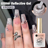 Glitter Reflective Gel 15ml Gel Nail Polish UR SUGAR URD003 
