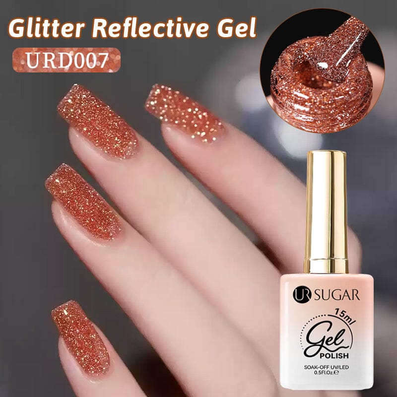 Glitter Reflective Gel 15ml Gel Nail Polish UR SUGAR URD007 