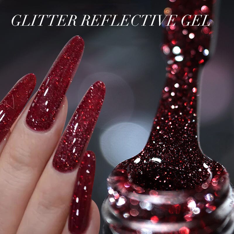 Glitter Reflective Gel 15ml Gel Nail Polish UR SUGAR 
