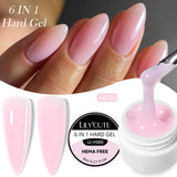 6 in 1 Hard Gel 8ml Extension Nail Gel LILYCUTE LC-HG03 