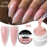 6 in 1 Hard Gel 8ml Extension Nail Gel LILYCUTE LC-HG05 
