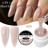 6 in 1 Hard Gel 8ml Extension Nail Gel LILYCUTE LC-HG06 
