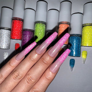 Reflective Glitter Powder Nail Art No Brand 