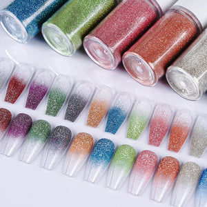 Reflective Glitter Powder Nail Art No Brand 