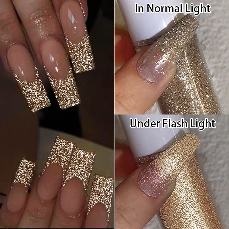 Reflective Glitter Powder Nail Art No Brand 