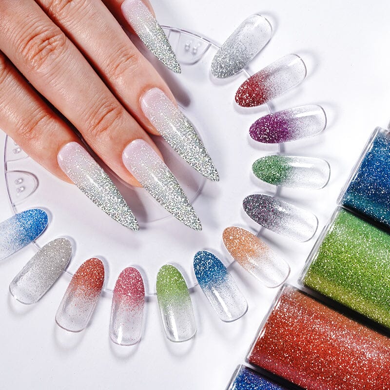 Reflective Glitter Powder Nail Art No Brand 