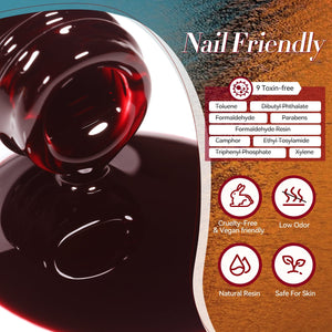 6 Colors Amber Glow Jelly Gel Polish Set 7ml Gel Nail Polish BORN PRETTY 
