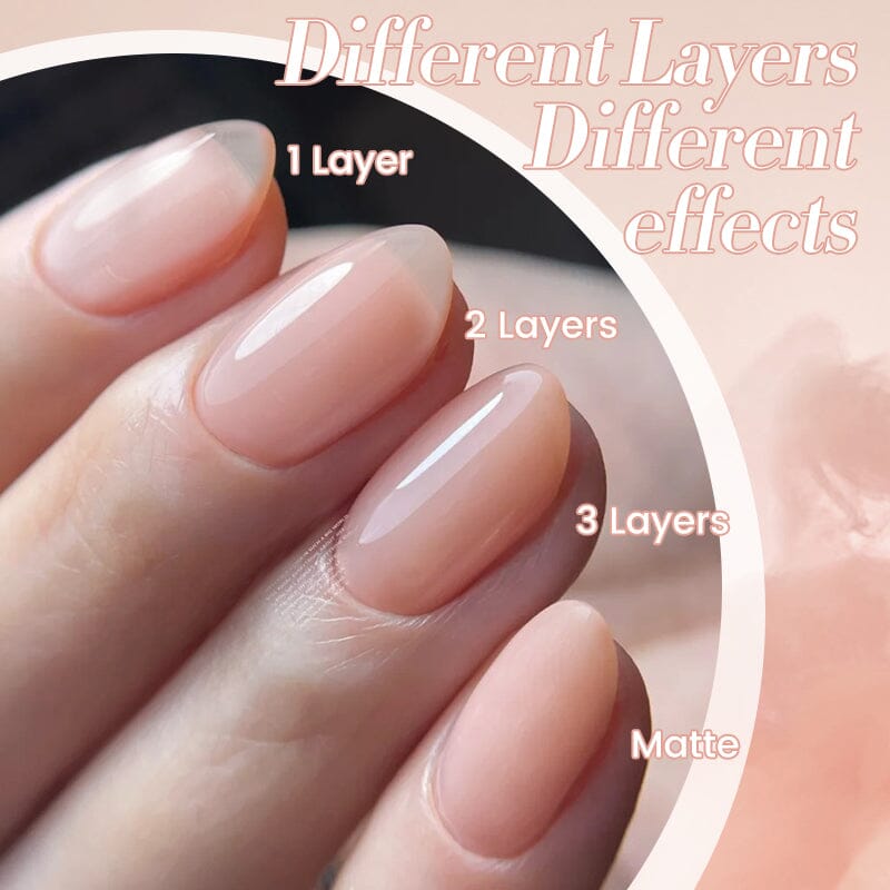 Jelly Gel JN77 10ml Gel Nail Polish BORN PRETTY 