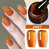 Jelly Nude Gel Autumn Winter Colors 10ml Gel Nail Polish BORN PRETTY JN87 