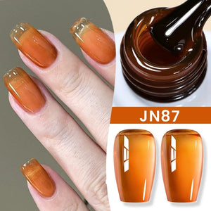 Jelly Nude Gel Autumn Winter Colors 10ml Gel Nail Polish BORN PRETTY JN87 