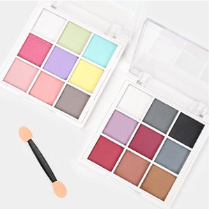 9 Grids Solid Ombre Nail Powder Nail Powder No Brand 