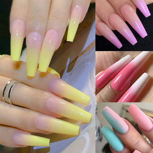 9 Colors Solid Powder #01 Nail Powder No Brand 