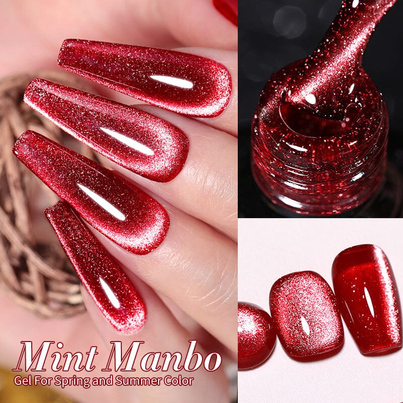 6 Colors Red Gel Polish Set 02 10ml Gel Nail Polish BORN PRETTY 