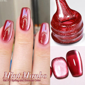 6 Colors Red Gel Polish Set 02 10ml Gel Nail Polish BORN PRETTY 