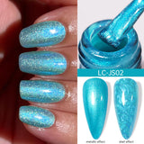 Metallic Gel Polish 7ml Gel Nail Polish LILYCUTE LC-JS02 