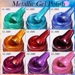 Metallic Gel Polish 7ml Gel Nail Polish LILYCUTE 