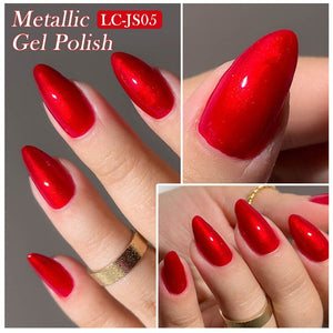 Metallic Gel Polish 7ml Gel Nail Polish LILYCUTE 