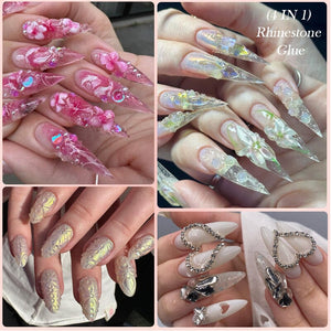 4 in 1 Rhinestone Glue 15ml Clearance LILYCUTE 